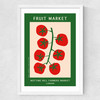Notting Hill Farmers Market Medium White Frame
