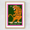 Zoo Tiger Medium Oak Frame