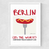 Berlin Medium White Frame