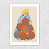 Oranges In a Net Bag Unframed Print