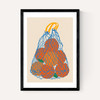 Oranges In a Net Bag