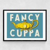 Fancy A Cuppa Narrow Black Frame