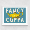 Fancy A Cuppa Medium White Frame