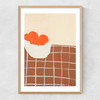 Oranges by Lucy Muss Narrow Oak Frame