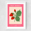 Islington Farmers Market Medium White Frame