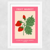 Islington Farmers Market Wide White Frame