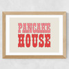 Pancake House Wide Oak Frame