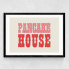 Pancake House Medium Black Frame