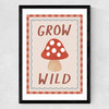 Grow Wild Medium Black Frame