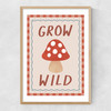 Grow Wild Narrow Oak Frame