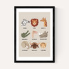 Animal Safari In Stone