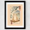 Zen Neko Wide Black Frame