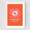 Care Free Medium White Frame