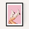 These Boots - Glitter Pink