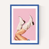 These Boots - Glitter Pink