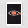 Galactic DJ Unframed Print