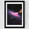 Cosmic Cotton Candy Wide Black Frame