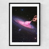 Cosmic Cotton Candy Narrow Black Frame