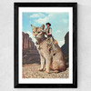 Cat Lone Ranger Wide Black Frame