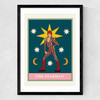 The Starman Medium Black Frame