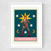 The Starman Medium White Frame