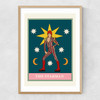 The Starman Narrow Oak Frame
