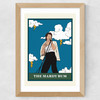 The Mardy Bum Wide Oak Frame