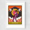 The Prince Medium White Frame