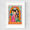 The Dancing Queens Medium White Frame