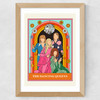 The Dancing Queens Wide Oak Frame