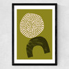 Raia Medium Black Frame