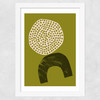 Raia Wide White Frame