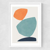 Harmony I Medium White Frame
