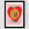 Ruby Wide Black Frame