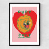 Ruby Narrow Black Frame