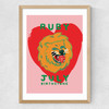 Ruby Medium Oak Frame