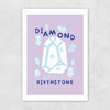 Diamond Unframed Print