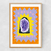 Amethyst Narrow Oak Frame