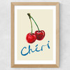 Cheri Wide Oak Frame