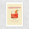 Ageing Well Drink Unframed Print