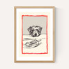 Dog With Plate