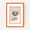Dog With Plate