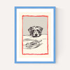 Dog With Plate