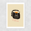 Take Your Cat To Work Day Unframed Print