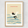 Living The Dream Medium Oak Frame