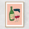 Wine Not? Narrow Oak Frame