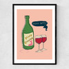 Wine Not? Narrow Black Frame