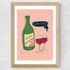 Wine Not? Wide Oak Frame