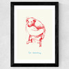 Co-Dependency Wide Black Frame