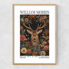 William Morris Stag Narrow Oak Frame